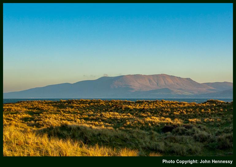 Slieve Mish Mountains from Maherabeg, Castlegregory, Co. Kerry, Éire